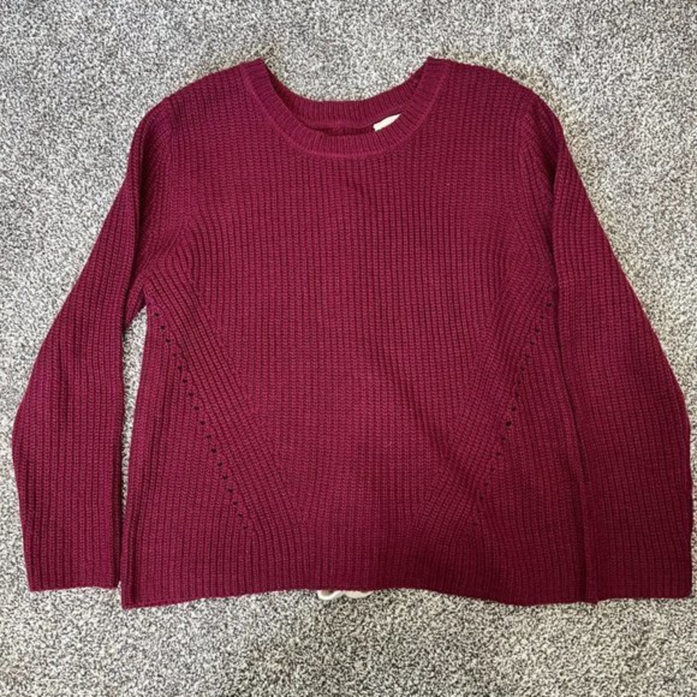 Francesca's Harper Heritage, Women's Tie Back Sweater Size Small‎